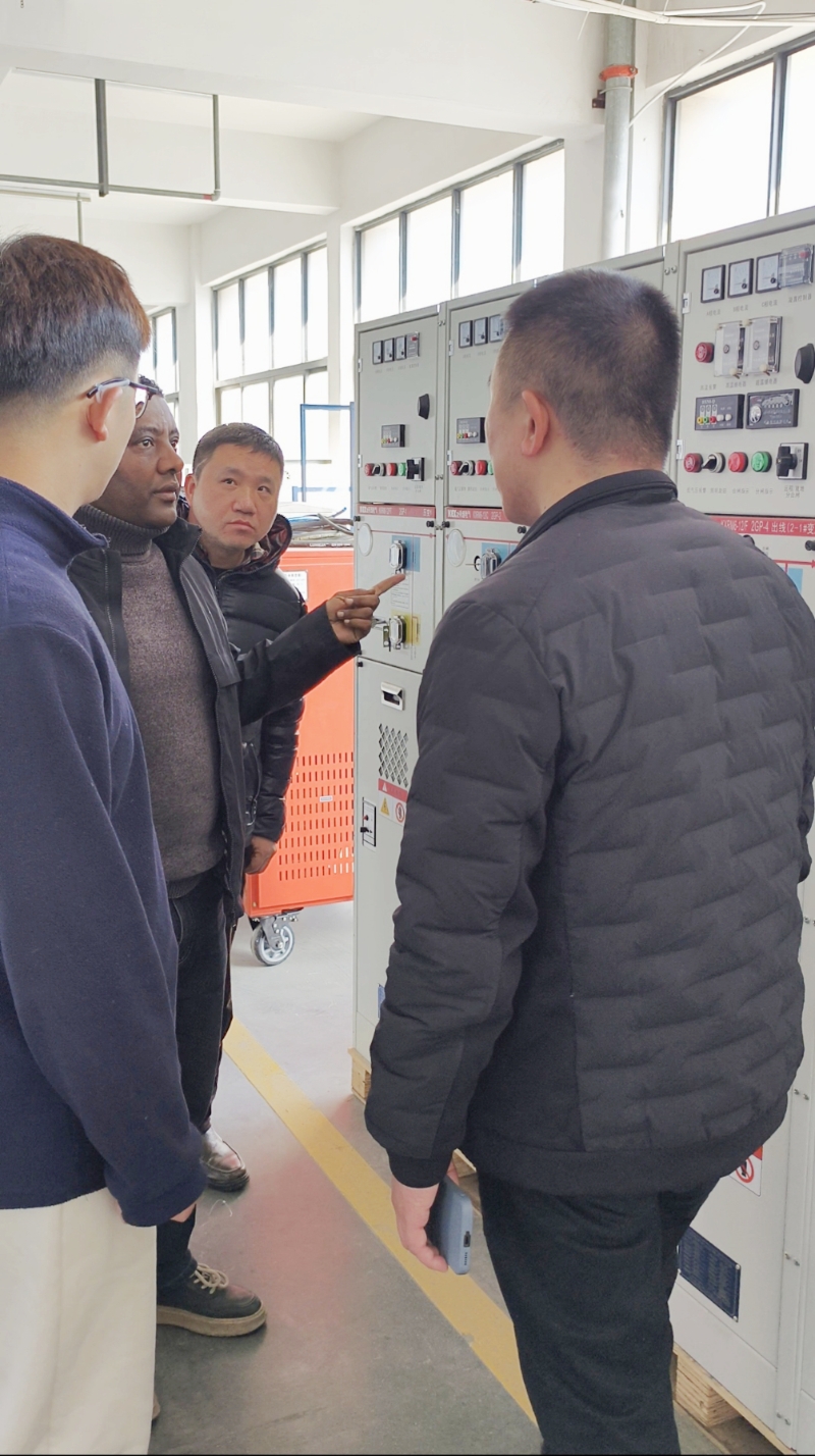 ผู้เชี่ยวชาญของ EEU เยี่ยมชม Kexun เพื่อเข้าร่วมโปรแกรมสถานีย่อย 20 ชุด
