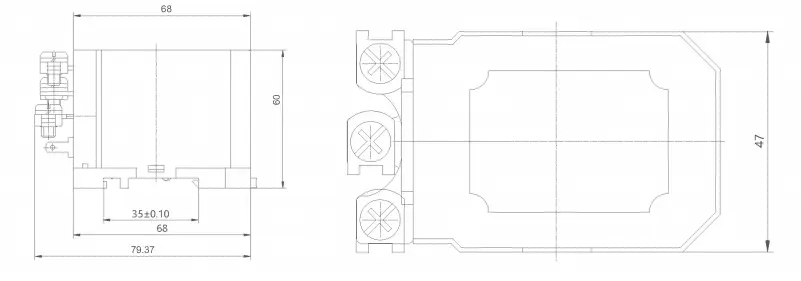 Din Rail Power Relay